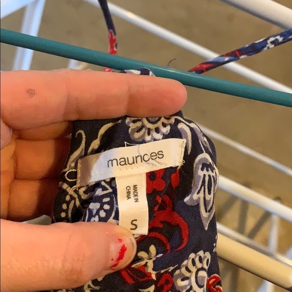 Red white and blue dress - Picture 3 of 3